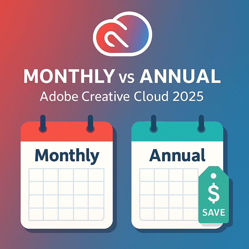 Monthly vs Annual Adobe Creative Cloud Subscriptions: Which Saves You More in&nbsp;2025?
