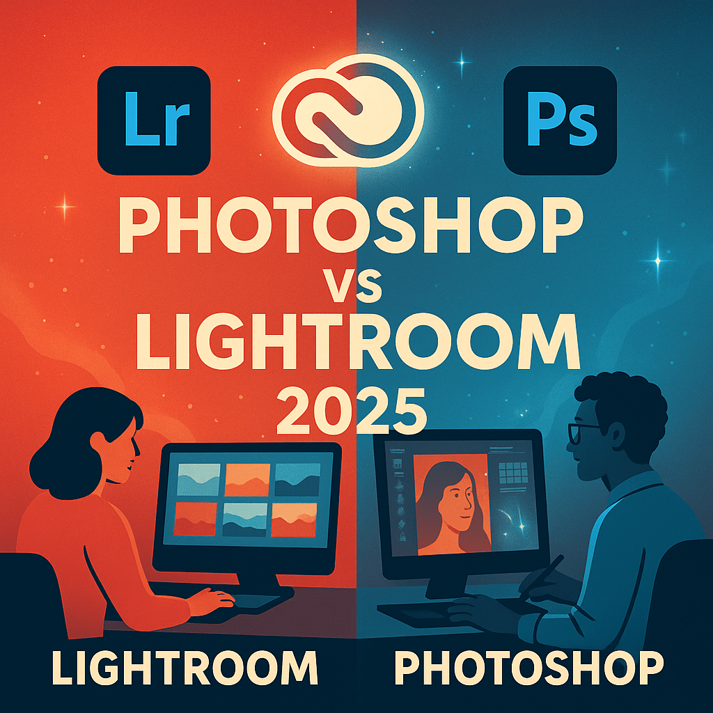 Photoshop vs Lightroom: Which Do Photographers Need in&nbsp;2025?**